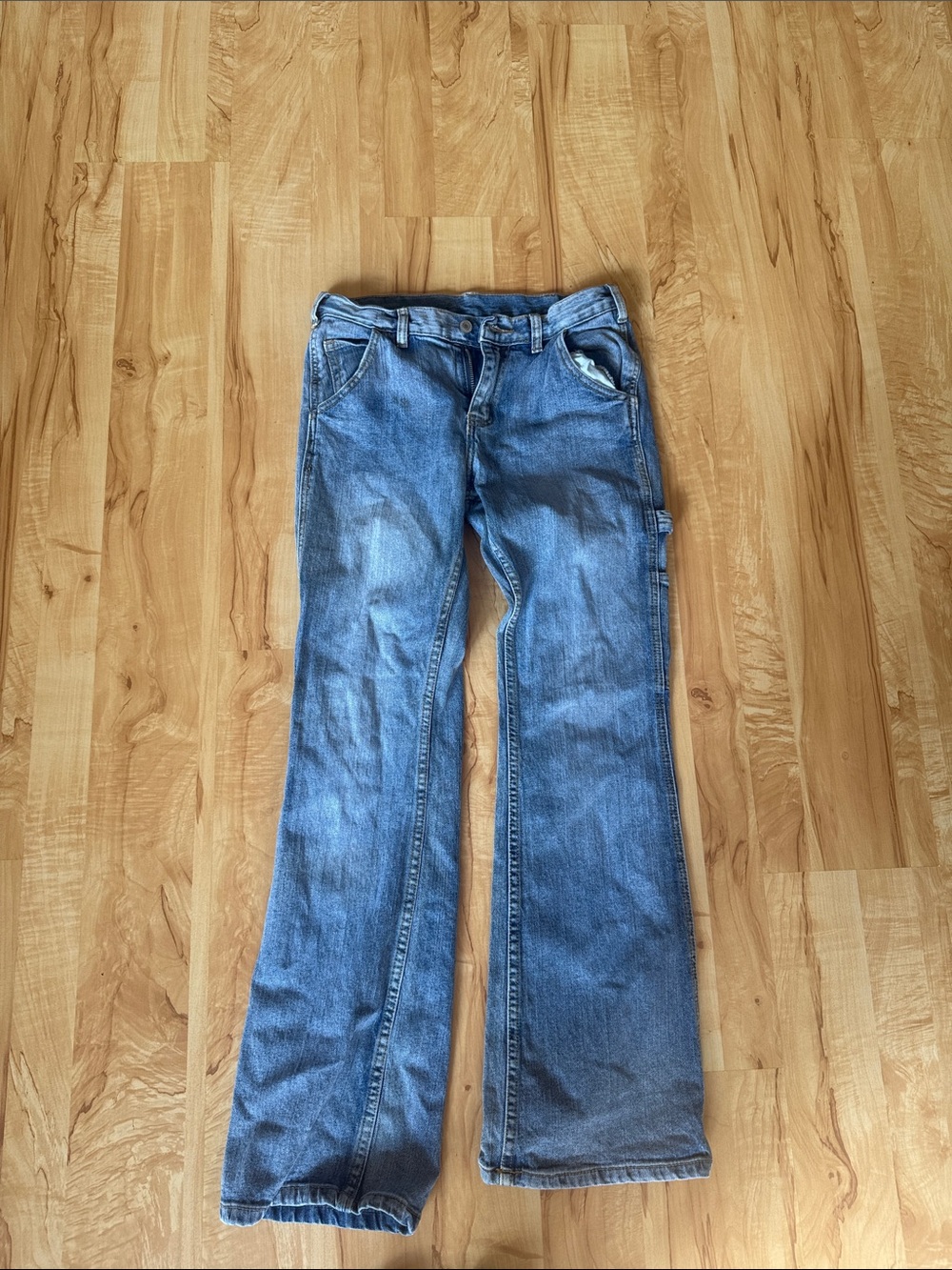 Brandy Melville Blue Flared Jeans